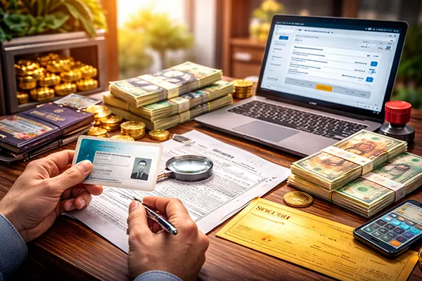 Processus paiement loterie