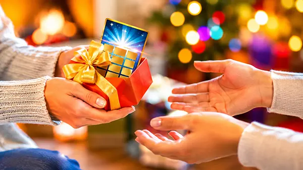 Cadeau festif loterie